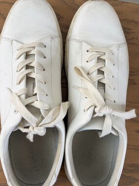 Target Men’s White Low-Top Sneakers | Size 11.5 | Classic Casual Shoes